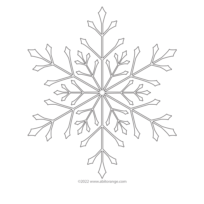 Pins and Needles Snowflake