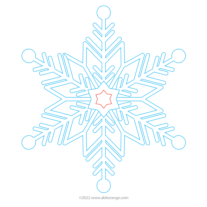 Rosette Snowflake