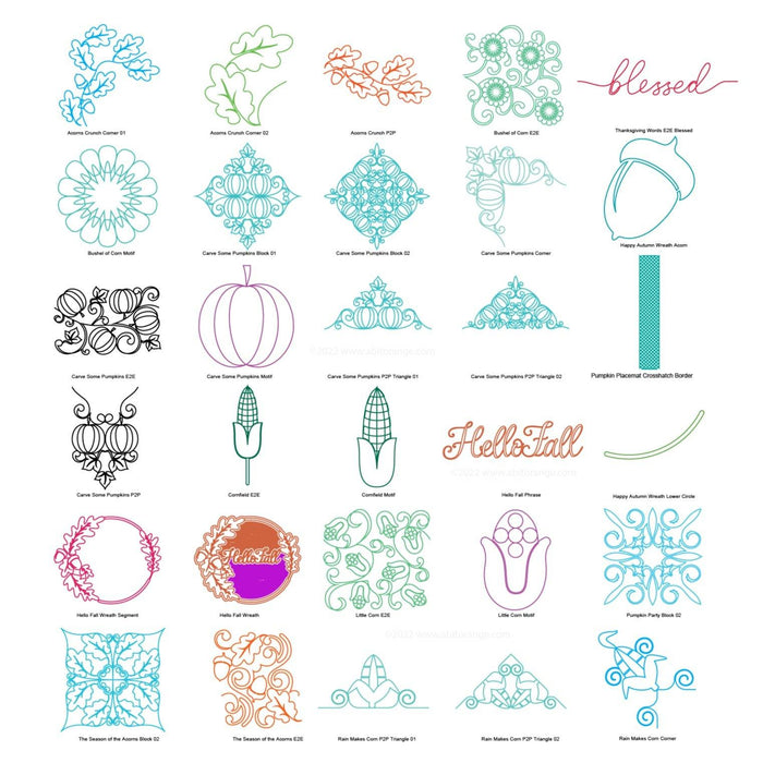 Saffron November 2022 (58 designs+Special Project)