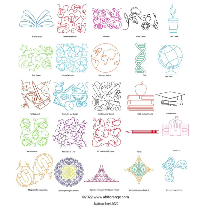 Saffron Sept 2022 (52 designs+Project design)