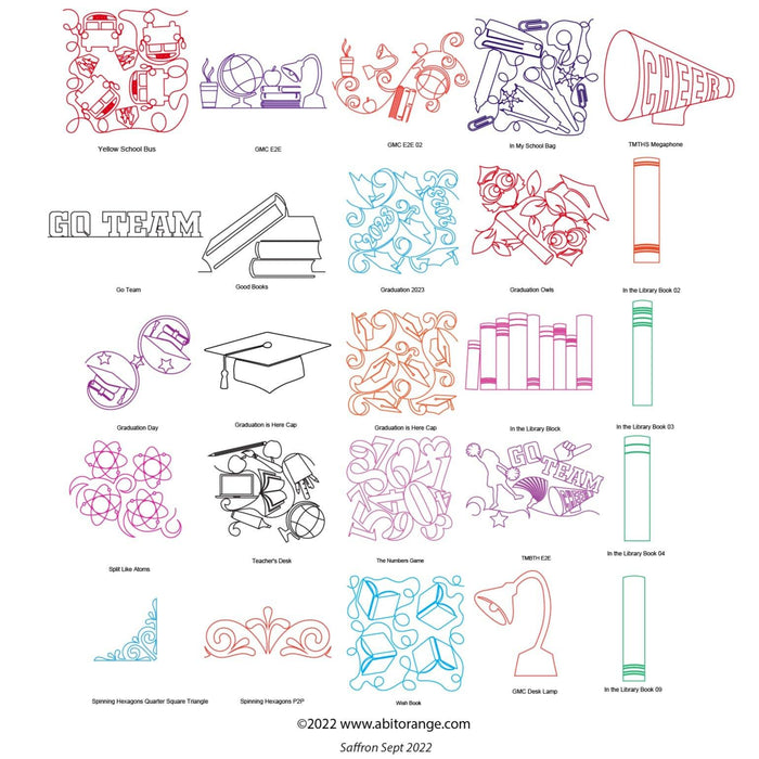 Saffron Sept 2022 (52 designs+Project design)