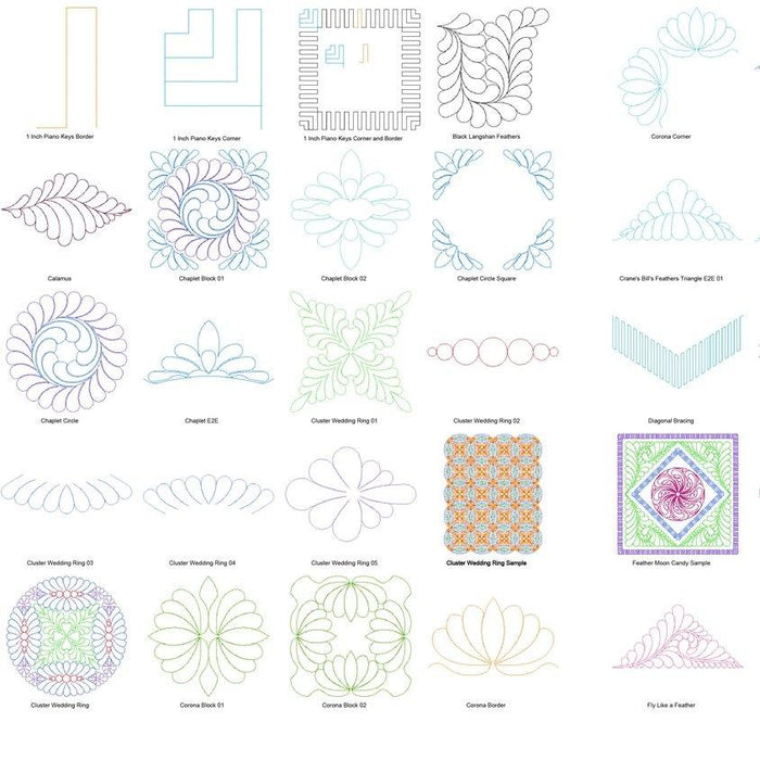 Saffron May 2022 (60 designs+wholecloth Project)