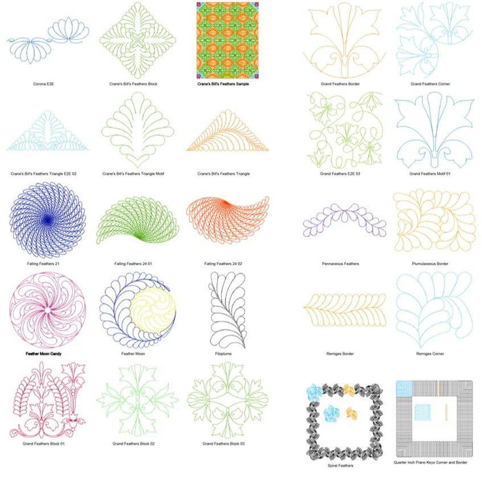 Saffron May 2022 (60 designs+wholecloth Project)