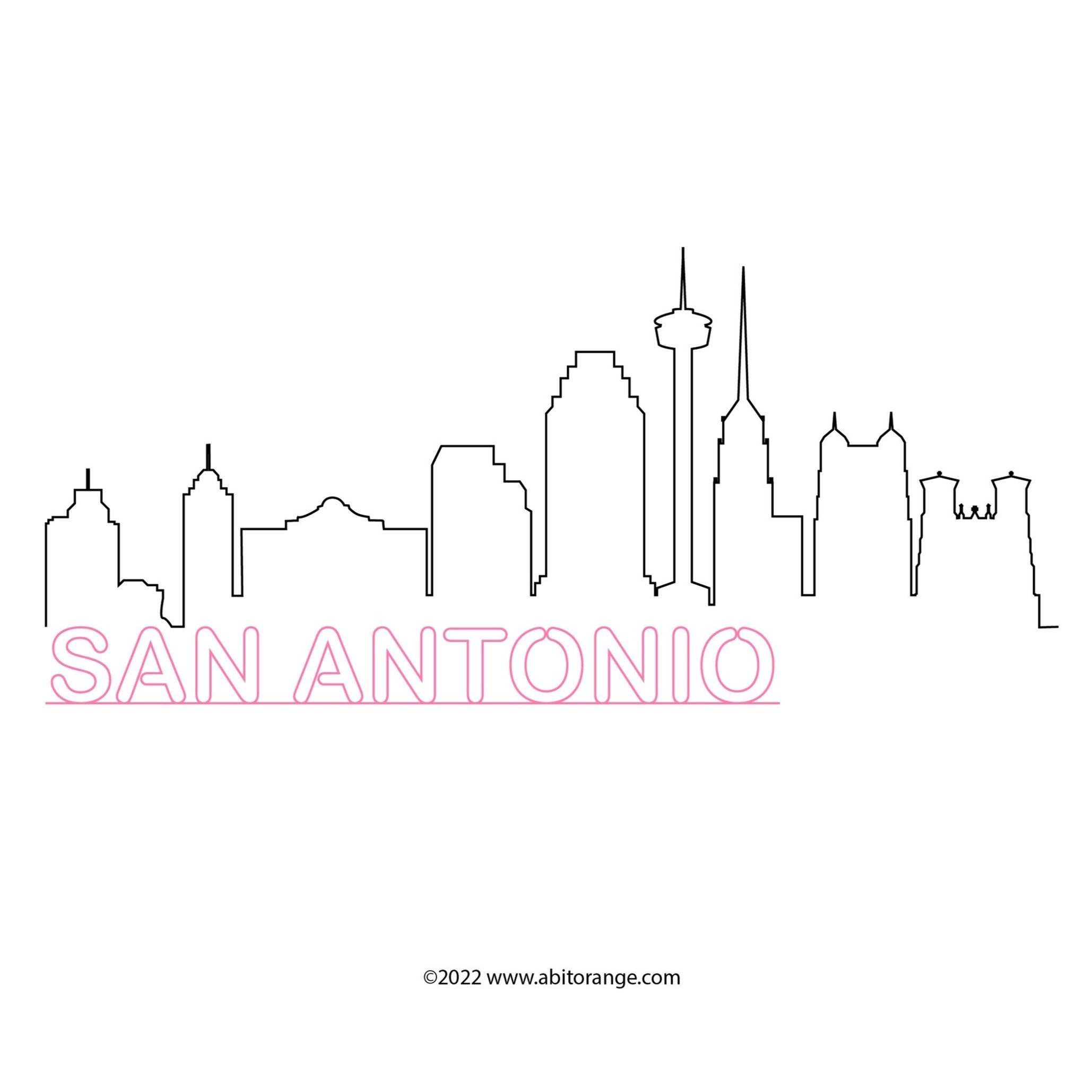 San Antonio — A Bit Orange