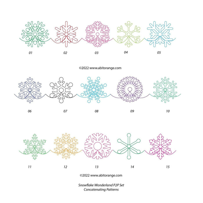 Saffron January 2022 (60 Designs+wholecloth Project in 2 Sizes)