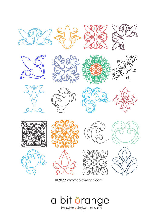 Tangerine Feb 2022 Club (53 designs)