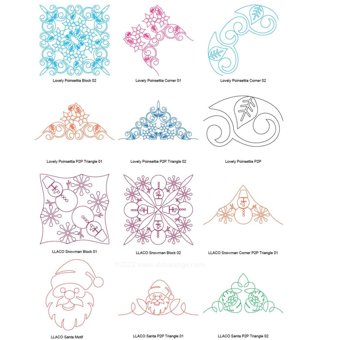 Tangerine December 2022 Club (36 Designs)