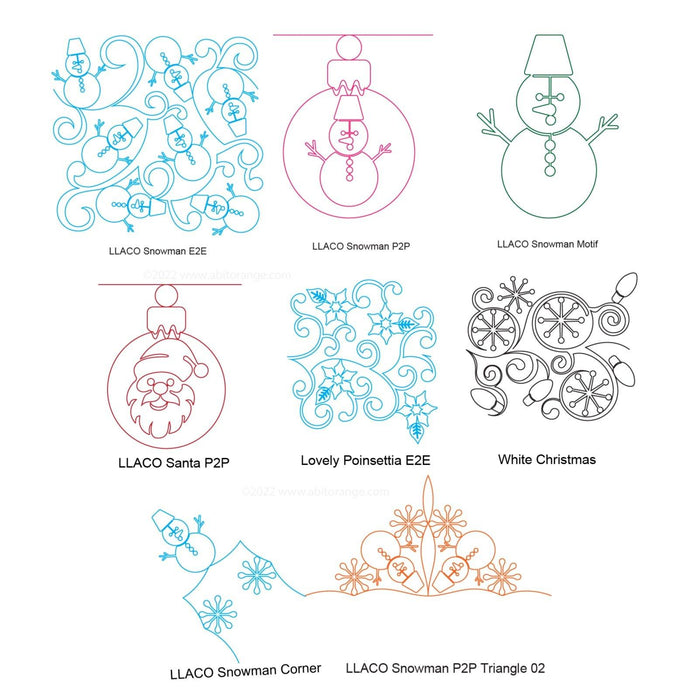 Tangerine December 2022 Club (36 Designs)