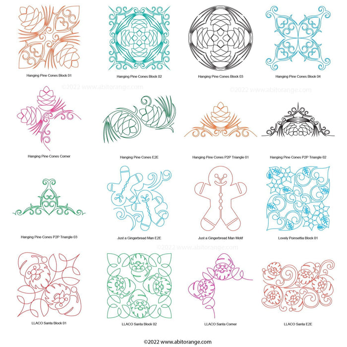 Tangerine December 2022 Club (36 Designs)