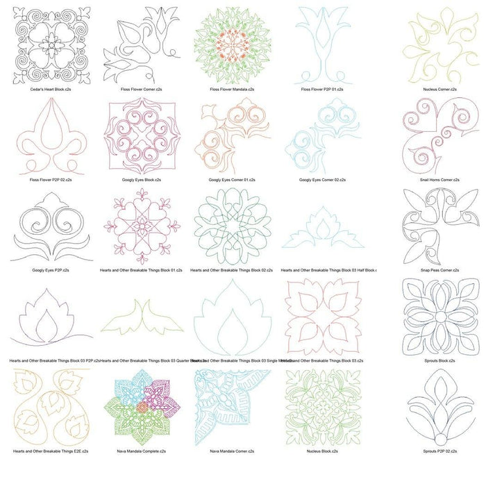 Tangerine Feb 2022 Club (53 designs)