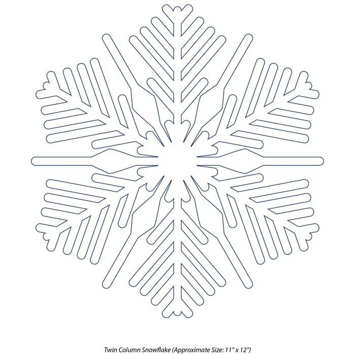 Twin Column Snowflake