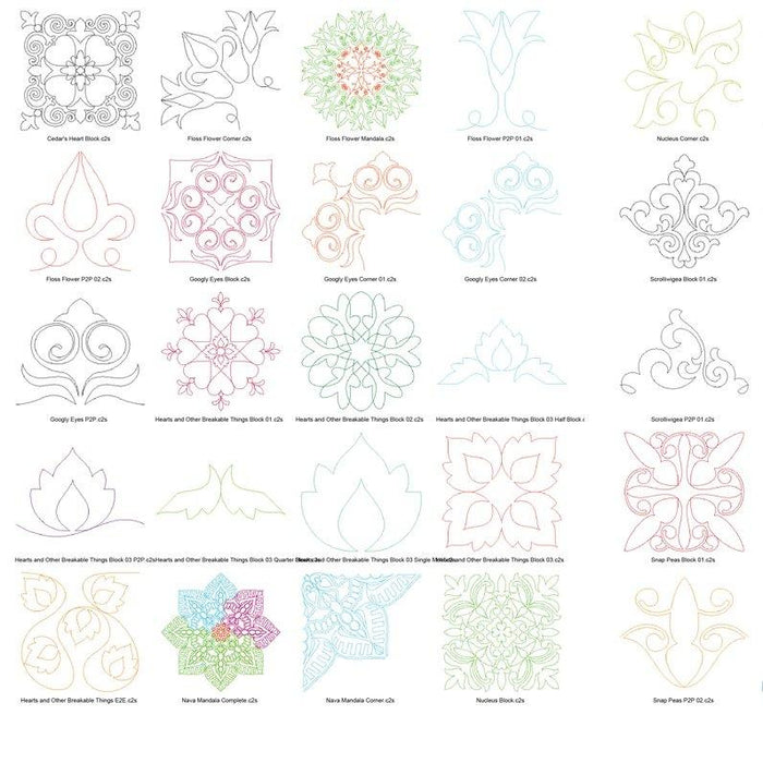 Saffron Feb 2022 Club (69 Designs+Special Project)