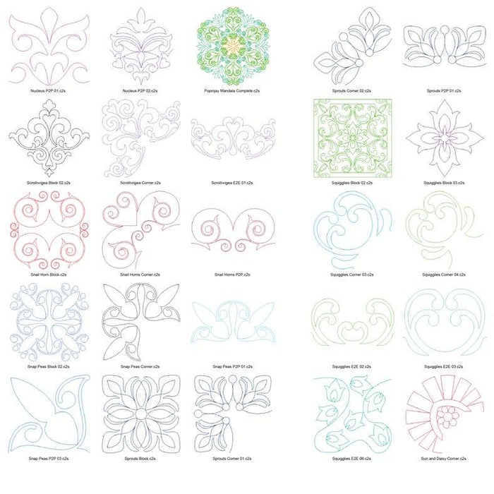 Saffron Feb 2022 Club (69 Designs+Special Project)